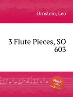 3 Flute Pieces, SO 603