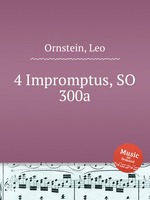 4 Impromptus, SO 300a