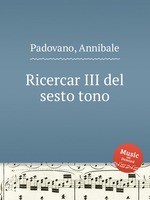 Ricercar III del sesto tono