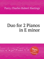Duo for 2 Pianos in E minor