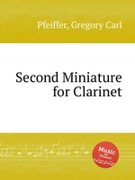 Second Miniature for Clarinet