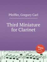 Third Miniature for Clarinet