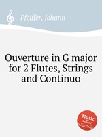 Ouverture in G major for 2 Flutes, Strings and Continuo