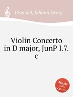 Violin Concerto in D major, JunP I.7.c