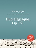 Duo elgiaque, Op.151