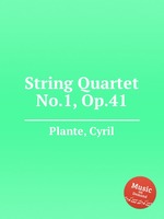 String Quartet No.1, Op.41