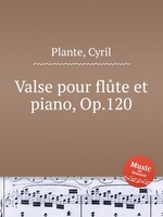 Valse pour flte et piano, Op.120