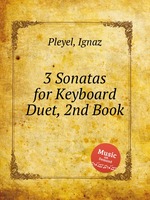 3 Sonatas for Keyboard Duet, 2nd Book