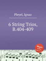 6 String Trios, B.404-409