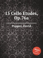 15 Cello Etudes, Op.76a