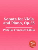 Sonata for Viola and Piano, Op.23