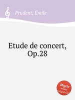 Etude de concert, Op.28