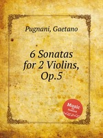 6 Sonatas for 2 Violins, Op.5