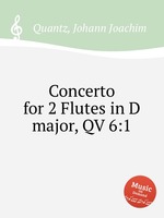 Concerto for 2 Flutes in D major, QV 6:1