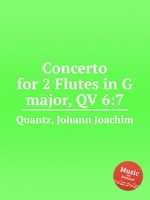 Concerto for 2 Flutes in G major, QV 6:7