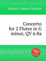 Concerto for 2 Flutes in G minor, QV 6:8a