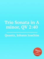 Trio Sonata in A minor, QV 2:40