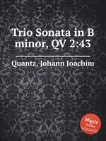 Trio Sonata in B minor, QV 2:43