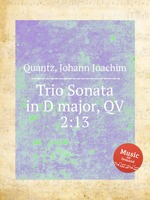 Trio Sonata in D major, QV 2:13