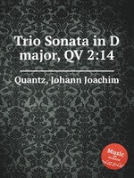 Trio Sonata in D major, QV 2:14