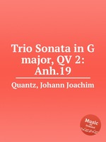 Trio Sonata in G major, QV 2:Anh.19