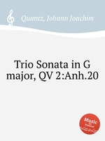 Trio Sonata in G major, QV 2:Anh.20
