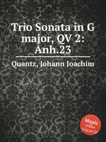 Trio Sonata in G major, QV 2:Anh.23