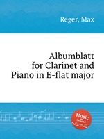 Albumblatt for Clarinet and Piano in E-flat major
