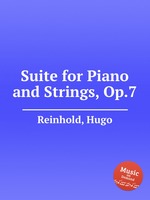 Suite for Piano and Strings, Op.7