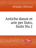Antiche danze et arie per liuto, Suite No.1