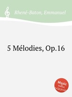 5 Mlodies, Op.16