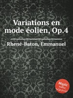 Variations en mode olien, Op.4