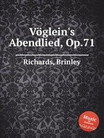 Vglein`s Abendlied, Op.71