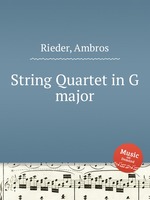 String Quartet in G major