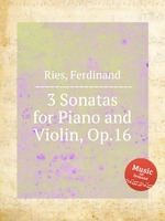 3 Sonatas for Piano and Violin, Op.16