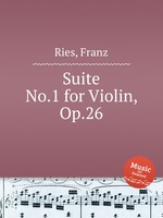 Suite No.1 for Violin, Op.26