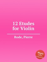 12 Etudes for Violin