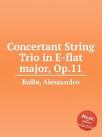 Concertant String Trio in E-flat major, Op.11