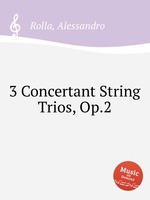 3 Concertant String Trios, Op.2