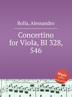 Concertino for Viola, BI 328, 546
