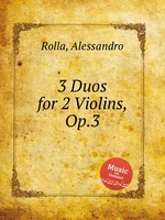 3 Duos for 2 Violins, Op.3