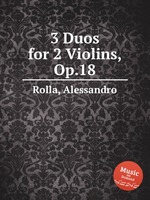 3 Duos for 2 Violins, Op.18