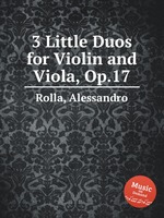 3 Little Duos for Violin and Viola, Op.17