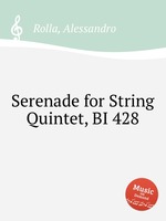 Serenade for String Quintet, BI 428
