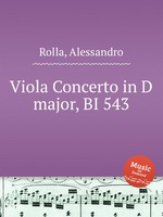 Viola Concerto in D major, BI 543