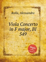 Viola Concerto in F major, BI 549