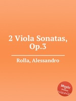 2 Viola Sonatas, Op.3