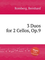3 Duos for 2 Cellos, Op.9