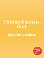 3 String Quartets, Op.1