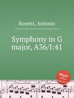 Symphony in G major, A36/I:41